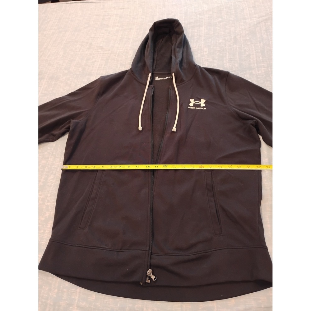 Under Armour Cotton Jacket, Size Large, Navy Blue - Picture 6 of 9